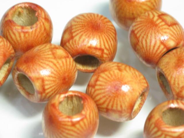 TOKO-BEADS BW006-18P Wooden bead (50pcs) 12mm BW006-18P ウッドビーズ（50個） 12mm Asian bead & African bead  Handmade,Lampeork,bead,asia,india,ethnic,parts,accessory,beads とんぼ玉,ビーズ,トンボ玉,アジア,インド,エスニック,手作り,パーツ,アクセサリー