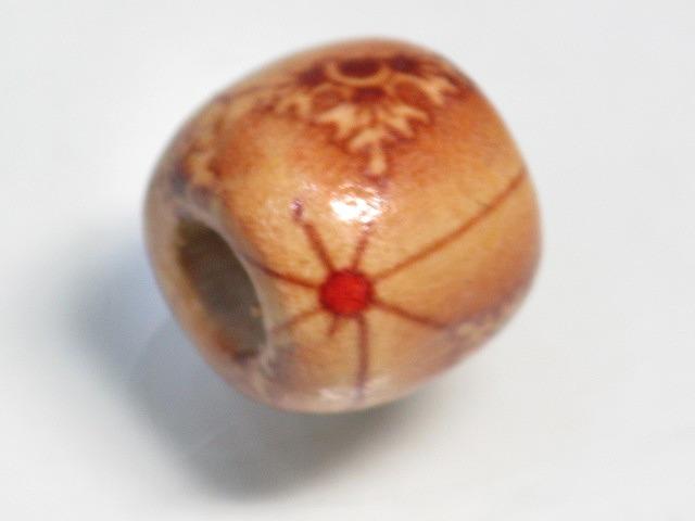 TOKO-BEADS BW006-19P Wooden bead (50pcs) 12mm BW006-19P ウッドビーズ（50個） 12mm Asian bead & African bead  Handmade,Lampeork,bead,asia,india,ethnic,parts,accessory,beads とんぼ玉,ビーズ,トンボ玉,アジア,インド,エスニック,手作り,パーツ,アクセサリー