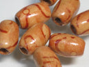 TOKO-BEADS BW006-24P Wooden bead (50pcs) 8~9.5mm BW006-24P ウッドビーズ（50個） 8~9.5mm Asian bead & African bead  Handmade,Lampeork,bead,asia,india,ethnic,parts,accessory,beads とんぼ玉,ビーズ,トンボ玉,アジア,インド,エスニック,手作り,パーツ,アクセサリー