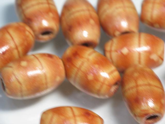 TOKO-BEADS BW006P-32 Wooden bead (50pcs) 8~9.5mm BW006P-32 ウッドビーズ（50個） 8~9.5mm Asian bead & African bead  Handmade,Lampeork,bead,asia,india,ethnic,parts,accessory,beads とんぼ玉,ビーズ,トンボ玉,アジア,インド,エスニック,手作り,パーツ,アクセサリー