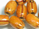 TOKO-BEADS BW006-33P Wooden bead (50pcs) 8~9.5mm BW006-33P ウッドビーズ（50個） 8~9.5mm Asian bead & African bead  Handmade,Lampeork,bead,asia,india,ethnic,parts,accessory,beads とんぼ玉,ビーズ,トンボ玉,アジア,インド,エスニック,手作り,パーツ,アクセサリー