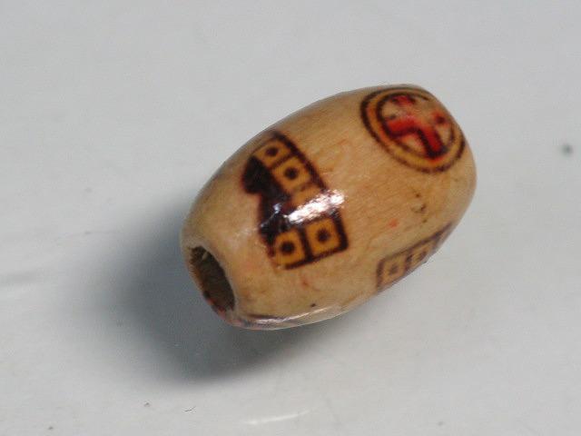 TOKO-BEADS BW006-35P Wooden bead (50pcs) 8~9.5mm BW006-35P ウッドビーズ（50個） 8~9.5mm Asian bead & African bead  Handmade,Lampeork,bead,asia,india,ethnic,parts,accessory,beads とんぼ玉,ビーズ,トンボ玉,アジア,インド,エスニック,手作り,パーツ,アクセサリー