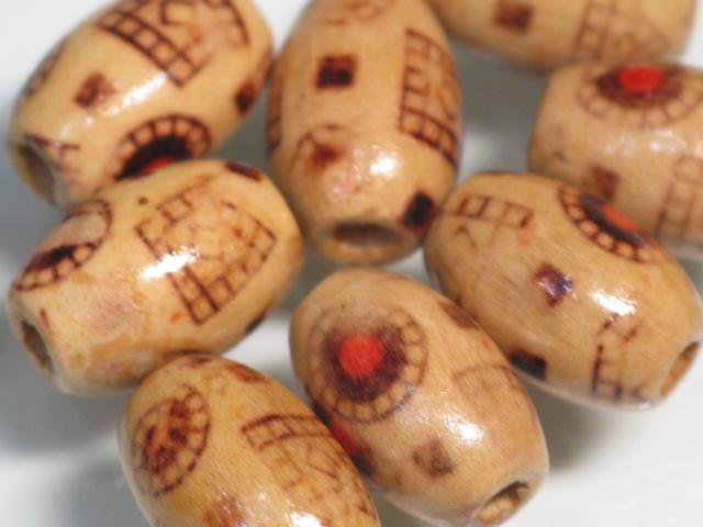 TOKO-BEADS BW006-37P Wooden bead (50pcs) 8~9.5mm BW006-37P ウッドビーズ（50個） 8~9.5mm Asian bead & African bead  Handmade,Lampeork,bead,asia,india,ethnic,parts,accessory,beads とんぼ玉,ビーズ,トンボ玉,アジア,インド,エスニック,手作り,パーツ,アクセサリー
