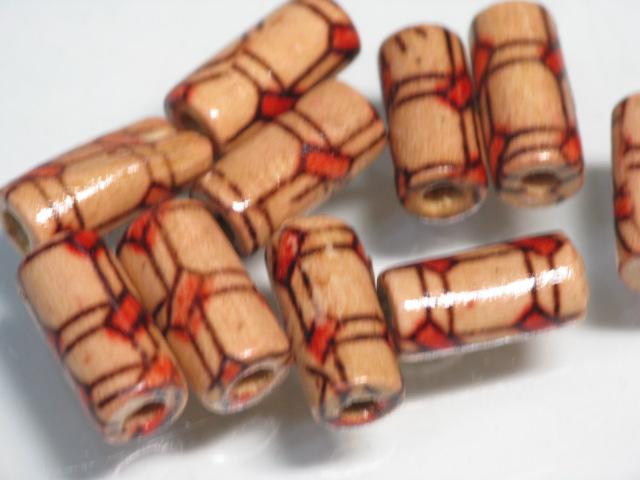 | TOKO-BEADS |BW006P-46 ウッドビーズ（50個） 5.5mmとんぼ玉,ビーズ,トンボ玉,アジア,インド,エスニック,手作り,パーツ,アクセサリー