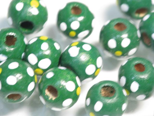 | TOKO-BEADS |BW006P-56 フラワーウッドビーズ（50個） 10~11mmとんぼ玉,ビーズ,トンボ玉,アジア,インド,エスニック,手作り,パーツ,アクセサリー