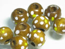 TOKO-BEADS BW006-60P Wooden bead (50pcs) 10~11mm BW006-60P フラワーウッドビーズ（50個） 10~11mm Asian bead & African bead  Handmade,Lampeork,bead,asia,india,ethnic,parts,accessory,beads とんぼ玉,ビーズ,トンボ玉,アジア,インド,エスニック,手作り,パーツ,アクセサリー