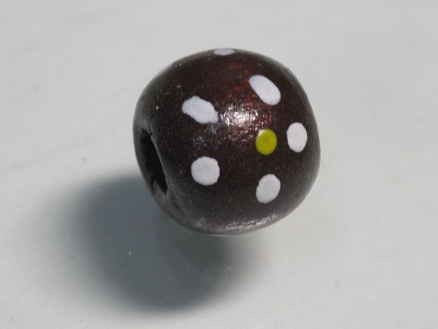 TOKO-BEADS BW006-62P Wooden bead (50pcs) 10~11mm BW006-62P フラワーウッドビーズ（50個） 10~11mm Asian bead & African bead  Handmade,Lampeork,bead,asia,india,ethnic,parts,accessory,beads とんぼ玉,ビーズ,トンボ玉,アジア,インド,エスニック,手作り,パーツ,アクセサリー