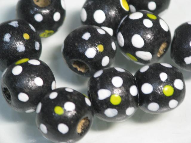 TOKO-BEADS BW006-66P Wooden bead (50pcs) 10~11mm BW006-66P フラワーウッドビーズ（50個） 10~11mm Asian bead & African bead  Handmade,Lampeork,bead,asia,india,ethnic,parts,accessory,beads とんぼ玉,ビーズ,トンボ玉,アジア,インド,エスニック,手作り,パーツ,アクセサリー