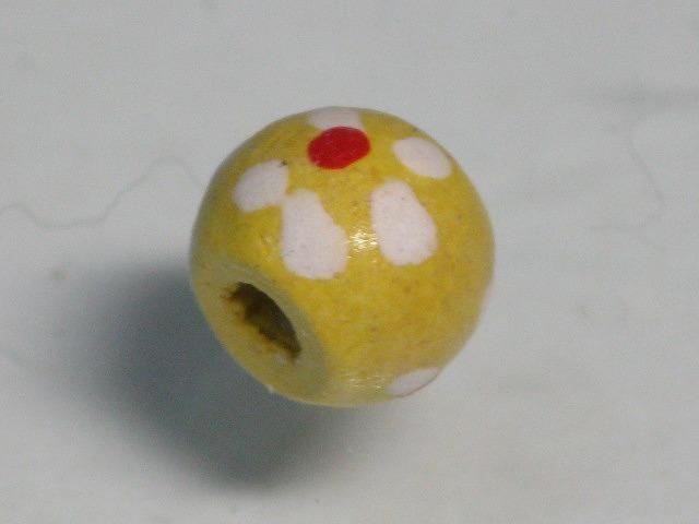 TOKO-BEADS BW006P-68 Wooden bead (50pcs) 7mm BW006P-68 フラワーウッドビーズ（50個） 7mm Asian bead & African bead  Handmade,Lampeork,bead,asia,india,ethnic,parts,accessory,beads とんぼ玉,ビーズ,トンボ玉,アジア,インド,エスニック,手作り,パーツ,アクセサリー