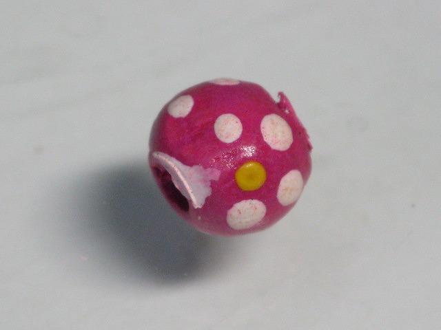 TOKO-BEADS BW006P-72 Wooden bead (50pcs) 7mm BW006P-72 フラワーウッドビーズ（50個） 7mm Asian bead & African bead  Handmade,Lampeork,bead,asia,india,ethnic,parts,accessory,beads とんぼ玉,ビーズ,トンボ玉,アジア,インド,エスニック,手作り,パーツ,アクセサリー