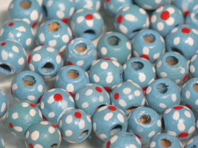 TOKO-BEADS BW006P-73 Wooden bead (50pcs) 7mm BW006P-73 フラワーウッドビーズ（50個） 7mm Asian bead & African bead  Handmade,Lampeork,bead,asia,india,ethnic,parts,accessory,beads とんぼ玉,ビーズ,トンボ玉,アジア,インド,エスニック,手作り,パーツ,アクセサリー