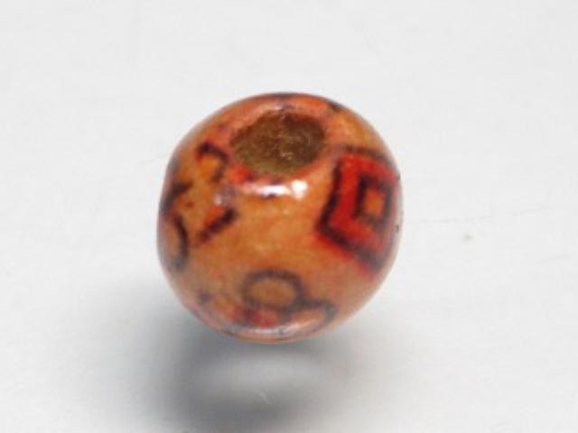 TOKO-BEADS BW006-02S Wooden bead 8mm BW006-02S ウッドビーズ 8mm Asian bead & African bead  Handmade,Lampeork,bead,asia,india,ethnic,parts,accessory,beads とんぼ玉,ビーズ,トンボ玉,アジア,インド,エスニック,手作り,パーツ,アクセサリー