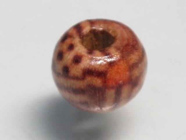 TOKO-BEADS BW006-03S Wooden bead 8mm BW006-03S ウッドビーズ 8mm Asian bead & African bead  Handmade,Lampeork,bead,asia,india,ethnic,parts,accessory,beads とんぼ玉,ビーズ,トンボ玉,アジア,インド,エスニック,手作り,パーツ,アクセサリー