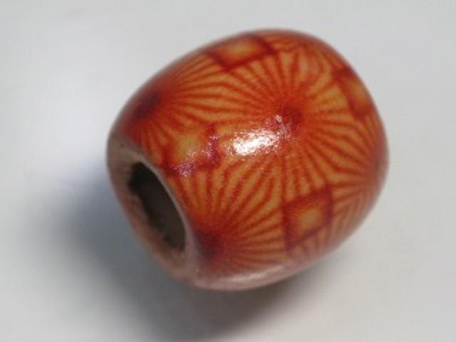 TOKO-BEADS BW006-21S Wooden bead 15mm (cannot be restocked) BW006-21S ウッドビーズ 15mm 在庫限り Asian bead & African bead  Handmade,Lampeork,bead,asia,india,ethnic,parts,accessory,beads とんぼ玉,ビーズ,トンボ玉,アジア,インド,エスニック,手作り,パーツ,アクセサリー
