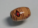 TOKO-BEADS BW006-22S Wooden bead 8~9.5mm BW006-22S ウッドビーズ 8~9.5mm Asian bead & African bead  Handmade,Lampeork,bead,asia,india,ethnic,parts,accessory,beads とんぼ玉,ビーズ,トンボ玉,アジア,インド,エスニック,手作り,パーツ,アクセサリー