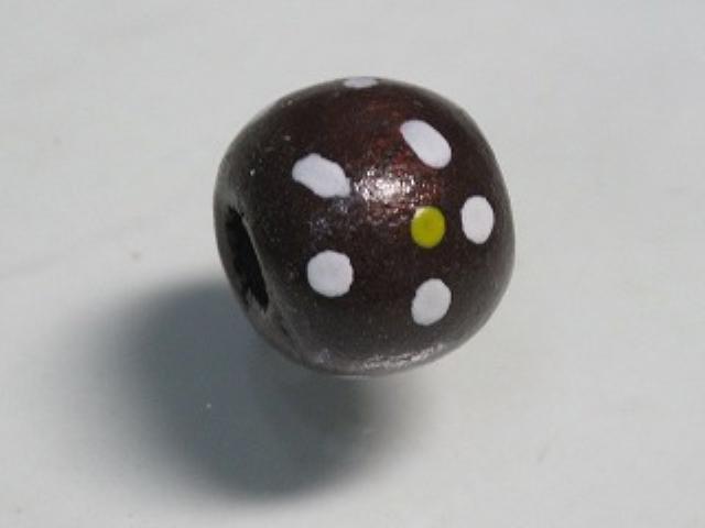 TOKO-BEADS BW006-62S Wooden bead 10~11mm BW006-62S フラワーウッドビーズ 10~11mm Asian bead & African bead  Handmade,Lampeork,bead,asia,india,ethnic,parts,accessory,beads とんぼ玉,ビーズ,トンボ玉,アジア,インド,エスニック,手作り,パーツ,アクセサリー