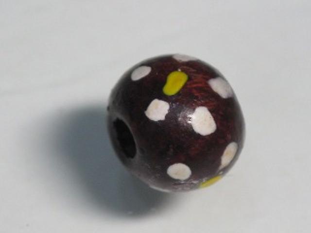 TOKO-BEADS BW006S-63 Wooden bead 10~11mm BW006S-63 フラワーウッドビーズ 10~11mm Asian bead & African bead  Handmade,Lampeork,bead,asia,india,ethnic,parts,accessory,beads とんぼ玉,ビーズ,トンボ玉,アジア,インド,エスニック,手作り,パーツ,アクセサリー