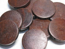 TOKO-BEADS BW009-15P Wooden bead (10pcs) 30mm BW009-15P フラットウッドビーズ（10個パック） 30mm Asian bead & African bead  Handmade,Lampeork,bead,asia,india,ethnic,parts,accessory,beads とんぼ玉,ビーズ,トンボ玉,アジア,インド,エスニック,手作り,パーツ,アクセサリー