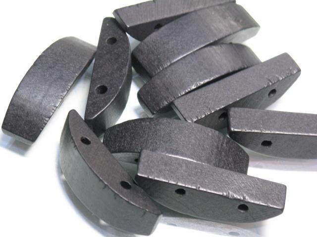 TOKO-BEADS BW009P-53 Wooden bead (10pcs) 10mm BW009P-53 フラットウッドチャーム（10個パック） 10mm Asian bead & African bead  Handmade,Lampeork,bead,asia,india,ethnic,parts,accessory,beads とんぼ玉,ビーズ,トンボ玉,アジア,インド,エスニック,手作り,パーツ,アクセサリー
