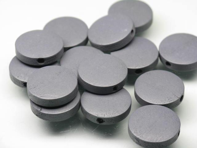 TOKO-BEADS BW009-91P Wooden bead (10pcs) 15mm BW009-91P フラットウッドビーズ（10個パック） 15mm Asian bead & African bead  Handmade,Lampeork,bead,asia,india,ethnic,parts,accessory,beads とんぼ玉,ビーズ,トンボ玉,アジア,インド,エスニック,手作り,パーツ,アクセサリー