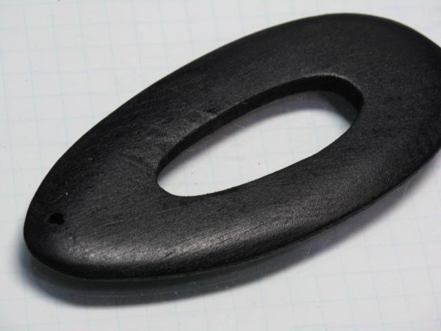 TOKO-BEADS BW009S-29 Wooden bead 40mm BW009S-29 フラットウッドチャーム 40mm Asian bead & African bead  Handmade,Lampeork,bead,asia,india,ethnic,parts,accessory,beads とんぼ玉,ビーズ,トンボ玉,アジア,インド,エスニック,手作り,パーツ,アクセサリー