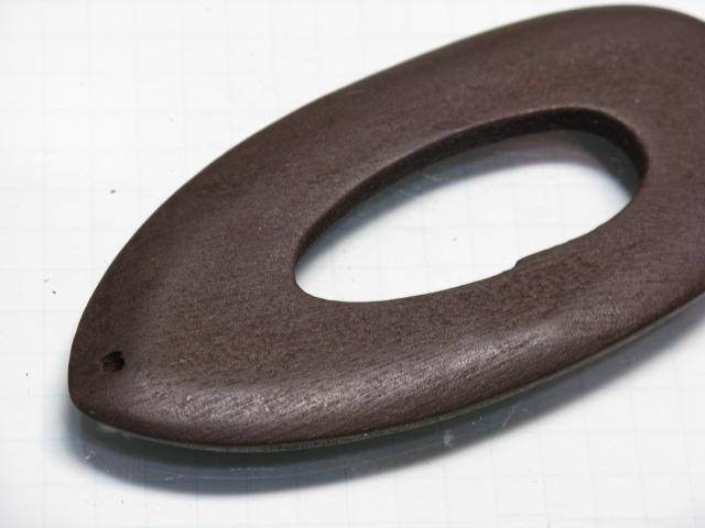 TOKO-BEADS BW009-30S Wooden bead 40mm BW009-30S フラットウッドチャーム 40mm Asian bead & African bead  Handmade,Lampeork,bead,asia,india,ethnic,parts,accessory,beads とんぼ玉,ビーズ,トンボ玉,アジア,インド,エスニック,手作り,パーツ,アクセサリー