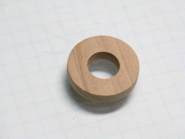 TOKO-BEADS BW009-43S Wooden bead(non waxed) 20mm BW009-43S フラットウッドビーズ（無垢） 20mm Asian bead & African bead  Handmade,Lampeork,bead,asia,india,ethnic,parts,accessory,beads とんぼ玉,ビーズ,トンボ玉,アジア,インド,エスニック,手作り,パーツ,アクセサリー