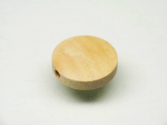 TOKO-BEADS BW009-80S Wooden bead(non waxed) 15mm BW009-80S フラットウッドビーズ（無垢） 15mm Asian bead & African bead  Handmade,Lampeork,bead,asia,india,ethnic,parts,accessory,beads とんぼ玉,ビーズ,トンボ玉,アジア,インド,エスニック,手作り,パーツ,アクセサリー