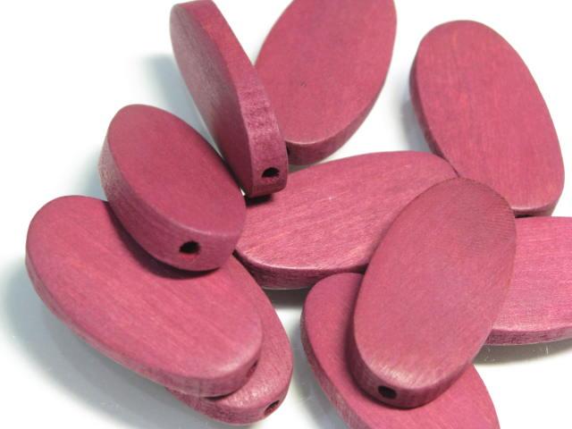 TOKO-BEADS BW010-17P Wooden bead (10pcs) 19mm BW010-17P フラットウッドビーズ（10個パック） 19mm Asian bead & African bead  Handmade,Lampeork,bead,asia,india,ethnic,parts,accessory,beads とんぼ玉,ビーズ,トンボ玉,アジア,インド,エスニック,手作り,パーツ,アクセサリー