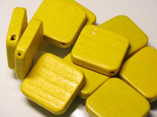 TOKO-BEADS BW010P-96 Wooden bead (10pcs) 26mm BW010P-96 フラットウッドビーズ（10個パック） 26mm Asian bead & African bead  Handmade,Lampeork,bead,asia,india,ethnic,parts,accessory,beads とんぼ玉,ビーズ,トンボ玉,アジア,インド,エスニック,手作り,パーツ,アクセサリー