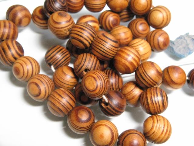 | TOKO-BEADS |BW011P-05 ウッドビーズ（50個パック） 17mmとんぼ玉,ビーズ,トンボ玉,アジア,インド,エスニック,手作り,パーツ,アクセサリー