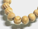 TOKO-BEADS BW011-06P Wooden bead (50pcs) 8mm BW011-06P ウッドビーズ（50個パック） 8mm Asian bead & African bead  Handmade,Lampeork,bead,asia,india,ethnic,parts,accessory,beads とんぼ玉,ビーズ,トンボ玉,アジア,インド,エスニック,手作り,パーツ,アクセサリー