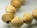 TOKO-BEADS BW011-12P Wooden bead (50pcs) 19.5mm BW011-12P ウッドビーズ（50個パック） 19.5mm Asian bead & African bead  Handmade,Lampeork,bead,asia,india,ethnic,parts,accessory,beads とんぼ玉,ビーズ,トンボ玉,アジア,インド,エスニック,手作り,パーツ,アクセサリー