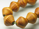 TOKO-BEADS BW011-13P Wooden bead (50pcs) 15mm BW011-13P ウッドビーズ（50個パック） 15mm Asian bead & African bead  Handmade,Lampeork,bead,asia,india,ethnic,parts,accessory,beads とんぼ玉,ビーズ,トンボ玉,アジア,インド,エスニック,手作り,パーツ,アクセサリー