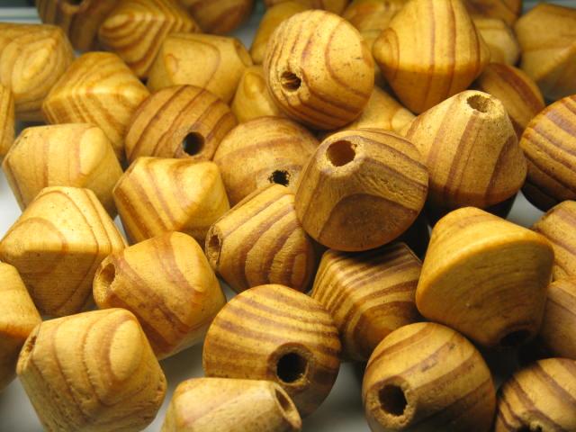 TOKO-BEADS BW011P-14 Wooden bead (50pcs) 24mm BW011P-14 ウッドビーズ（50個パック） 24mm Asian bead & African bead  Handmade,Lampeork,bead,asia,india,ethnic,parts,accessory,beads とんぼ玉,ビーズ,トンボ玉,アジア,インド,エスニック,手作り,パーツ,アクセサリー