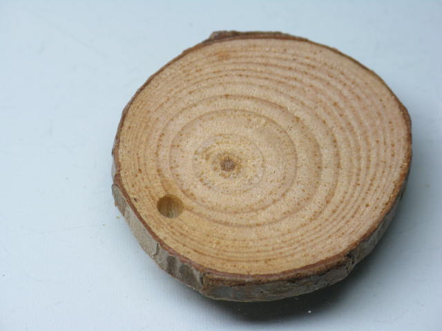 TOKO-BEADS BW014-07 Wooden Charm 33mm BW014-07 ウッドチャーム（年輪） 33mm Asian bead & African bead  Handmade,Lampeork,bead,asia,india,ethnic,parts,accessory,beads とんぼ玉,ビーズ,トンボ玉,アジア,インド,エスニック,手作り,パーツ,アクセサリー