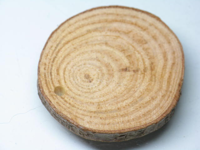TOKO-BEADS BW014-15 Wooden Charm 42mm BW014-15 ウッドチャーム（年輪） 42mm Asian bead & African bead  Handmade,Lampeork,bead,asia,india,ethnic,parts,accessory,beads とんぼ玉,ビーズ,トンボ玉,アジア,インド,エスニック,手作り,パーツ,アクセサリー