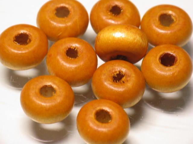 TOKO-BEADS BW015-01P Wooden bead (100pcs) 12mm BW015-01P ウッドリングビーズ（100個パック） 12mm Asian bead & African bead  Handmade,Lampeork,bead,asia,india,ethnic,parts,accessory,beads とんぼ玉,ビーズ,トンボ玉,アジア,インド,エスニック,手作り,パーツ,アクセサリー