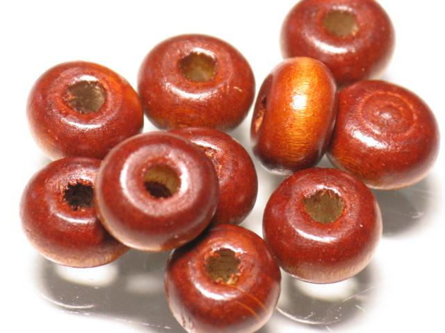 TOKO-BEADS BW015-02P Wooden bead (100pcs) 12mm BW015-02P ウッドリングビーズ（100個パック） 12mm Asian bead & African bead  Handmade,Lampeork,bead,asia,india,ethnic,parts,accessory,beads とんぼ玉,ビーズ,トンボ玉,アジア,インド,エスニック,手作り,パーツ,アクセサリー