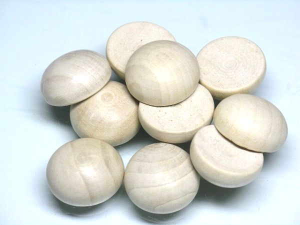 TOKO-BEADS BW017-01P Wooden Cabochon S (Waxed/10pcs) 17.5mm BW017-01P ウッドカボションS（ワックス処理/10個パック） 17.5mm Asian bead & African bead  Handmade,Lampeork,bead,asia,india,ethnic,parts,accessory,beads とんぼ玉,ビーズ,トンボ玉,アジア,インド,エスニック,手作り,パーツ,アクセサリー