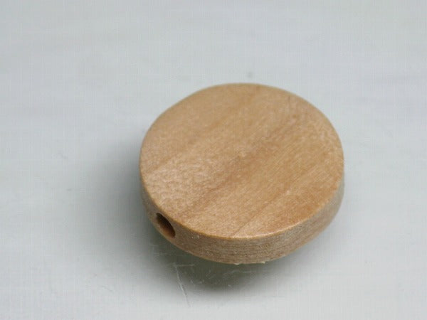 TOKO-BEADS BW909S-80 Wooden bead(Waxed) 15mm BW909S-80 フラットウッドビーズ（ワックス処理） 15mm Asian bead & African bead  Handmade,Lampeork,bead,asia,india,ethnic,parts,accessory,beads とんぼ玉,ビーズ,トンボ玉,アジア,インド,エスニック,手作り,パーツ,アクセサリー