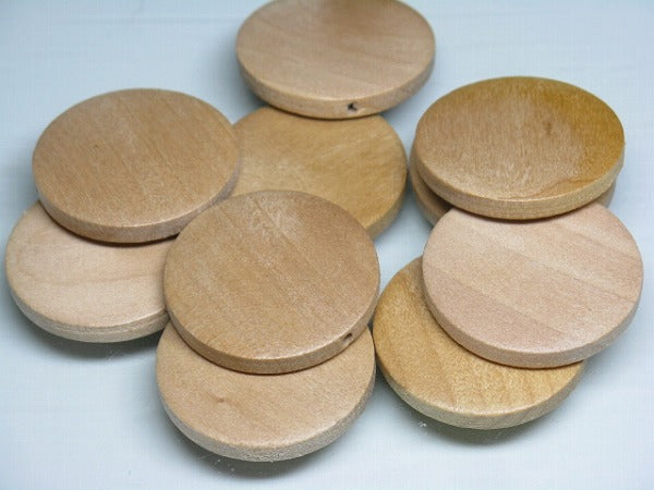 TOKO-BEADS BW910P-01 Wooden bead (Waxed/10pcs) 30mm BW910P-01 フラットウッドビーズ（ワックス処理/10個パック） 30mm Asian bead & African bead  Handmade,Lampeork,bead,asia,india,ethnic,parts,accessory,beads とんぼ玉,ビーズ,トンボ玉,アジア,インド,エスニック,手作り,パーツ,アクセサリー