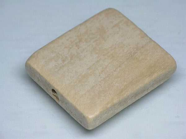TOKO-BEADS BW910P-69 Wooden bead (Waxed/10pcs) 28mm BW910P-69 フラットウッドビーズ（ワックス処理/10個パック） 28mm Asian bead & African bead  Handmade,Lampeork,bead,asia,india,ethnic,parts,accessory,beads とんぼ玉,ビーズ,トンボ玉,アジア,インド,エスニック,手作り,パーツ,アクセサリー