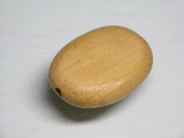 TOKO-BEADS BW910-35S Wooden bead(Waxed) 18mm BW910-35S フラットウッドビーズ（ワックス処理） 18mm Asian bead & African bead  Handmade,Lampeork,bead,asia,india,ethnic,parts,accessory,beads とんぼ玉,ビーズ,トンボ玉,アジア,インド,エスニック,手作り,パーツ,アクセサリー