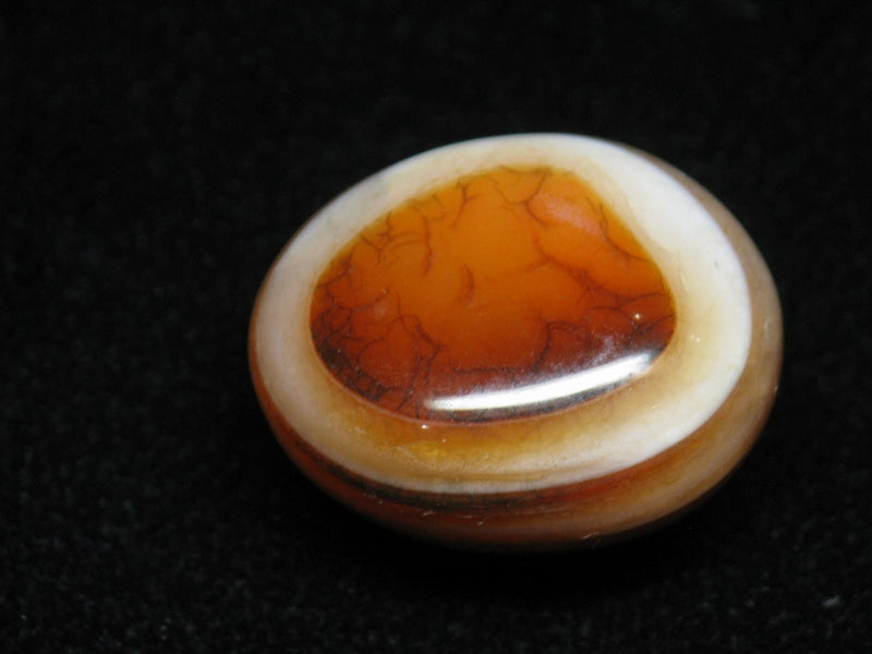 TOKO-BEADS BZ001-10 Agate (no hole) 35mm BZ001-10 メノウ（穴なし） 35mm Asian bead & African bead  Handmade,Lampeork,bead,asia,india,ethnic,parts,accessory,beads とんぼ玉,ビーズ,トンボ玉,アジア,インド,エスニック,手作り,パーツ,アクセサリー