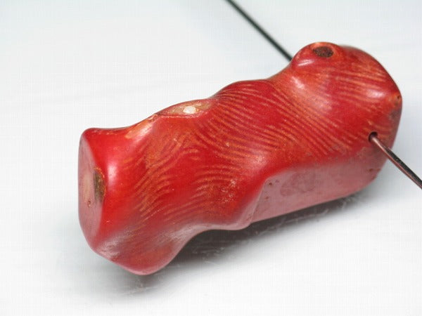 TOKO-BEADS BZ017-12 Corallite bead 40mm BZ017-12 山さんご 40mm Asian bead & African bead  Handmade,Lampeork,bead,asia,india,ethnic,parts,accessory,beads とんぼ玉,ビーズ,トンボ玉,アジア,インド,エスニック,手作り,パーツ,アクセサリー
