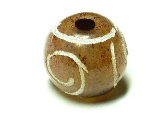 TOKO-BEADS BZ021-07 Tibetan Natural Stone bead 8.5mm BZ021-07 チベット天然石ビーズ 8.5mm Asian bead & African bead  Handmade,Lampeork,bead,asia,india,ethnic,parts,accessory,beads とんぼ玉,ビーズ,トンボ玉,アジア,インド,エスニック,手作り,パーツ,アクセサリー