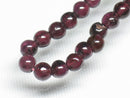 TOKO-BEADS BZ021-12 Garnet bead (strand) 4mm BZ021-12 ガーネットビーズ（連） 4mm Asian bead & African bead  Handmade,Lampeork,bead,asia,india,ethnic,parts,accessory,beads とんぼ玉,ビーズ,トンボ玉,アジア,インド,エスニック,手作り,パーツ,アクセサリー