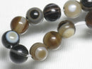TOKO-BEADS BZ021-22 Eyestone onyx (strand) 6mm BZ021-22 縞メノウビーズ（連） 6mm Asian bead & African bead  Handmade,Lampeork,bead,asia,india,ethnic,parts,accessory,beads とんぼ玉,ビーズ,トンボ玉,アジア,インド,エスニック,手作り,パーツ,アクセサリー