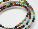 TOKO-BEADS BZ021-23 Natural Stone bead 3mm BZ021-23 天然石ビーズ（連） 3mm Asian bead & African bead  Handmade,Lampeork,bead,asia,india,ethnic,parts,accessory,beads とんぼ玉,ビーズ,トンボ玉,アジア,インド,エスニック,手作り,パーツ,アクセサリー